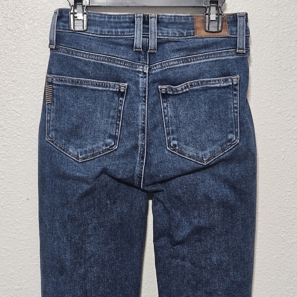 Paige Emmie Ankle high rise jeans sightseeing distressed size 24 - Picture 6 of 15